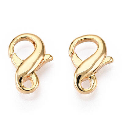 Brass Lobster Claw Clasps