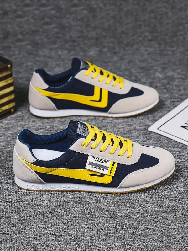 Fashionable Low Top Classic Sneakers for Men, 2024 Casual Versatile Non-slip Running Shoes, Breathable Comfortable Lace Up St...