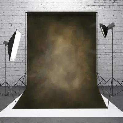 Aperturee Green And Brown Abstract Backdrop For Photography
