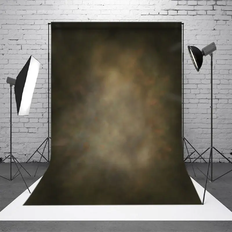 Aperturee Green And Brown Abstract Backdrop For Photography