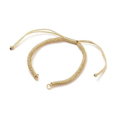 Adjustable Braided Polyester Cord Bracelet Making