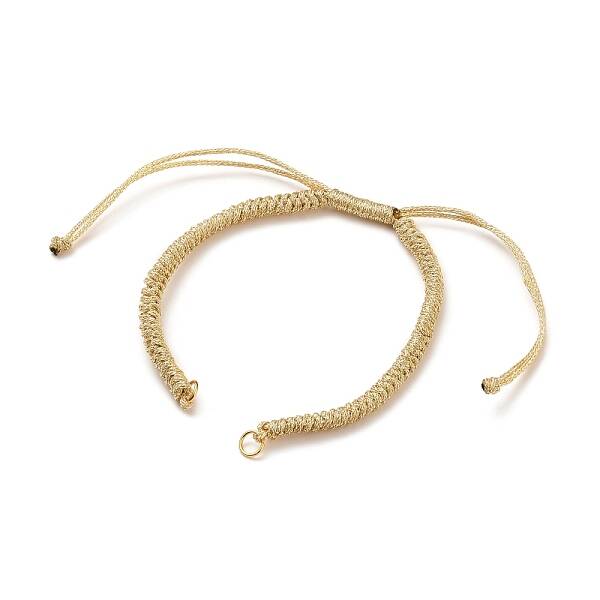 Adjustable Braided Polyester Cord Bracelet Making