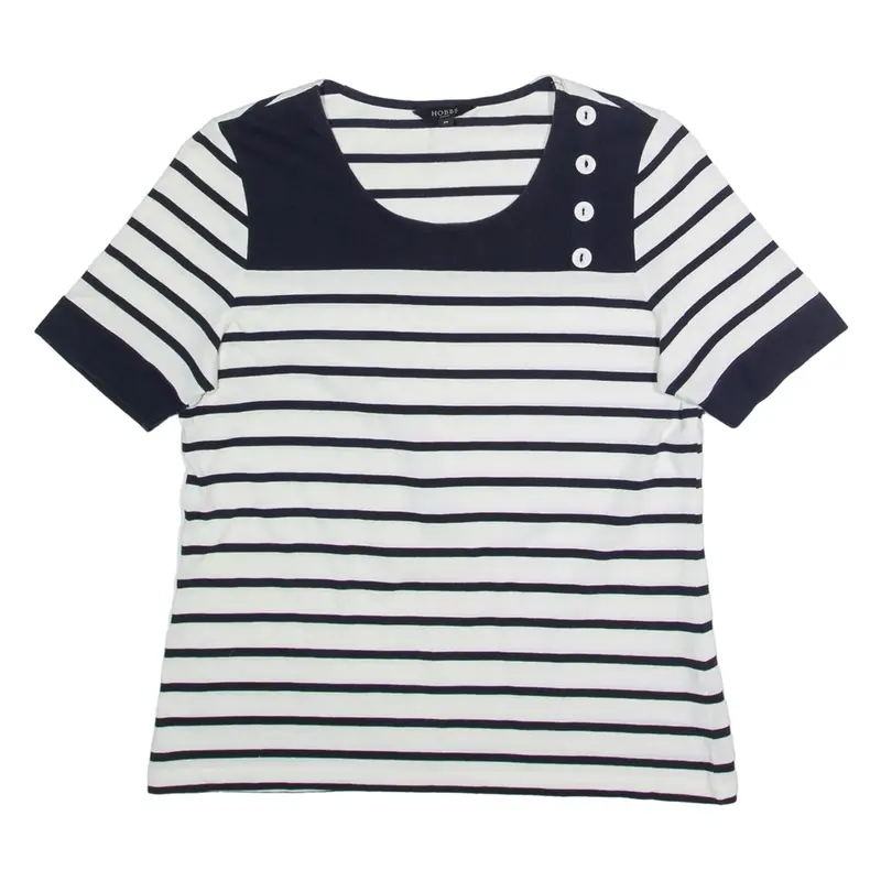 HOBBS LONDON Womens T-Shirt White M