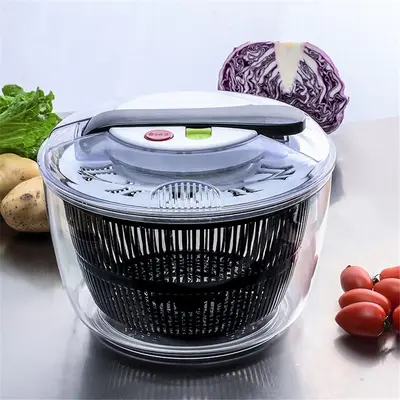 Useful Vegetables Fruits Dryer Salad Spinner Fruit Wash Clean Basket Storage Drying Machine Kitchen Tools Vegetable Dehydrato...