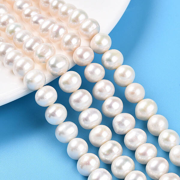 Natural Cultured Freshwater Pearl Beads Strands