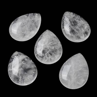 Natural Quartz Crystal Pendants