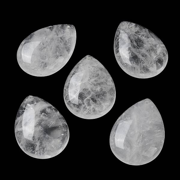 Natural Quartz Crystal Pendants