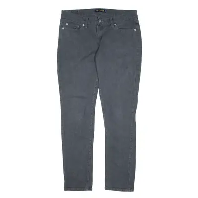 LEVI'S 524 Too Superlow Grey Jeans W30 L32