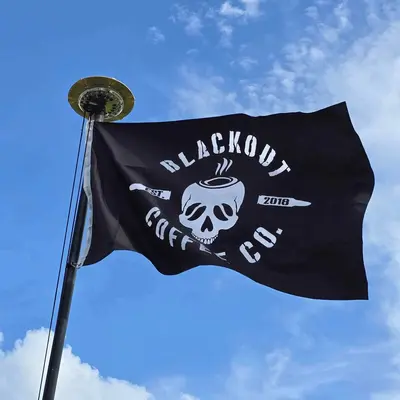 Logo FLAG Blackout Coffee