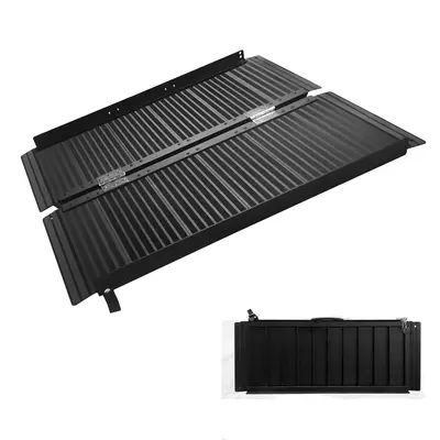 Garvee 3FT Portable Wheelchair Ramp - 600LB Capacity Aluminum Folding w/Non-Slip & Rustproof for Home Doorways/Stairs