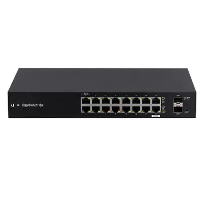 Ubiquiti ES-18X | EdgeSwitch 18X 16x Gigabit RJ45 & 2x SFP Ports 1U Rack-mountable Ethernet Switch