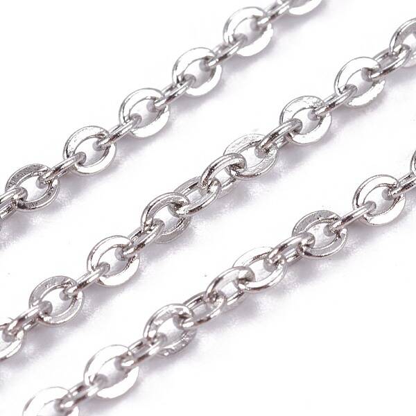 Tarnish Resistant 304 Stainless Steel Cable Chains