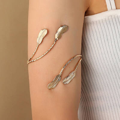 Alloy Arm Cuff Bangles
