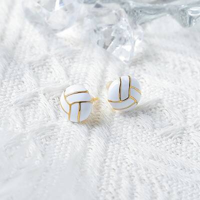 304 Stainless Steel Stud Earrings