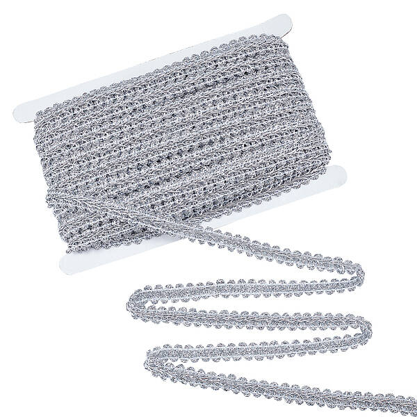 25M Polyester Braided Lace Trim