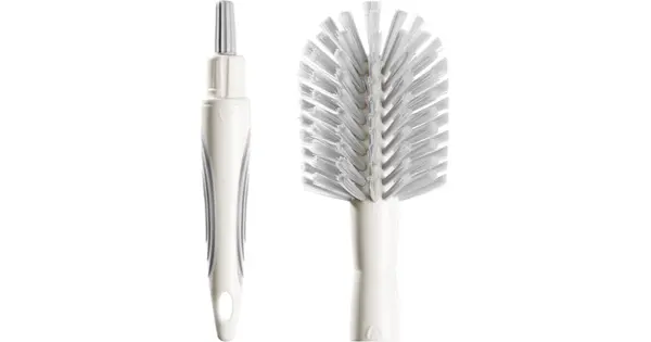 Tommee Tippee 2in1 cleaning brush grey