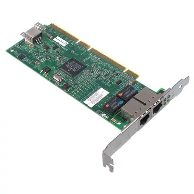 73P4209-06 IBM NetXtreme 1000 T+ Dual-Ports RJ-45 1Gb/s 10Base-T/100Base-TX/1000Base-T PCI-X Gigabit Ethernet Network Adapter...