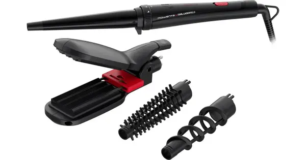 Rowenta Karl Lagerfeld CF422LF0 Multi-styling hair curling iron 4 pieces