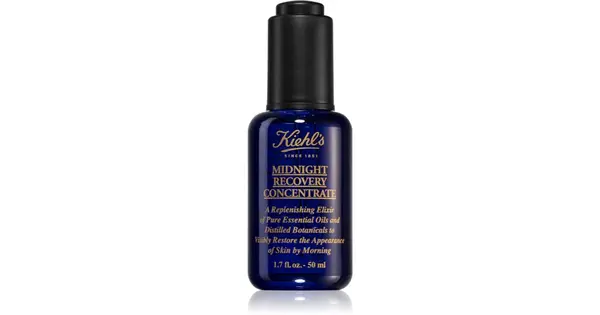 Kiehl's Midnight Recovery Concentrate regenerating night oil for all skin types, even sensitive ones 50 ml