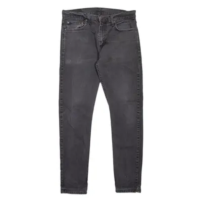 LEVI'S 512 Jeans Mens Grey Slim Tapered W33 L32