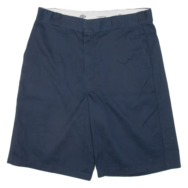 DICKIES Mens Workwear Shorts Blue Loose XL W38