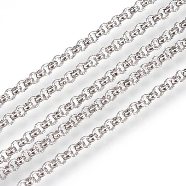 Tarnish Resistant 304 Stainless Steel Rolo Chains