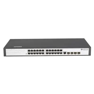 BDCOM S2528-C | S2500-C 24 x Gigabit Ethernet RJ-45 Network Ports with 4x Gigabit Ethernet SFP Expansion Slot Layer 3 Switch