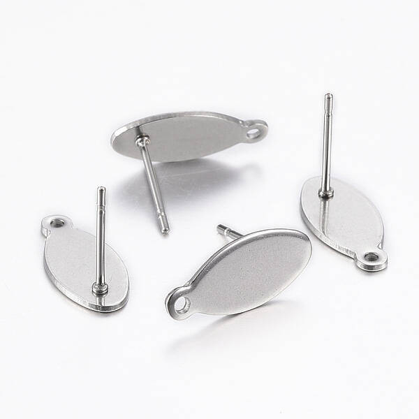 Non-Tarnish 304 Stainless Steel Stud Earring Findings