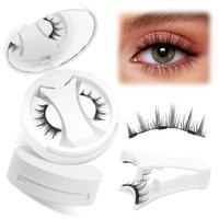 Magnetic Eyelashes with Applicator, 1 Box Reusable Natural Look Eyelash Extensions, Eye Makeup Product for Women & Girls, Cos...