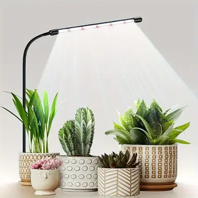 USB Powered Plant Growth Light, Full Spectrum Plant Growth Lamp with Auto Timer & Dimmers Suitable for Indoor Plants, Seeds, ...