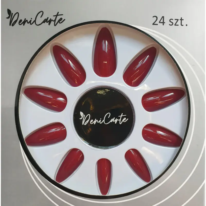 Deni Carte Artificial Nail Gel, Various Colors Ombre | Pink and Blue