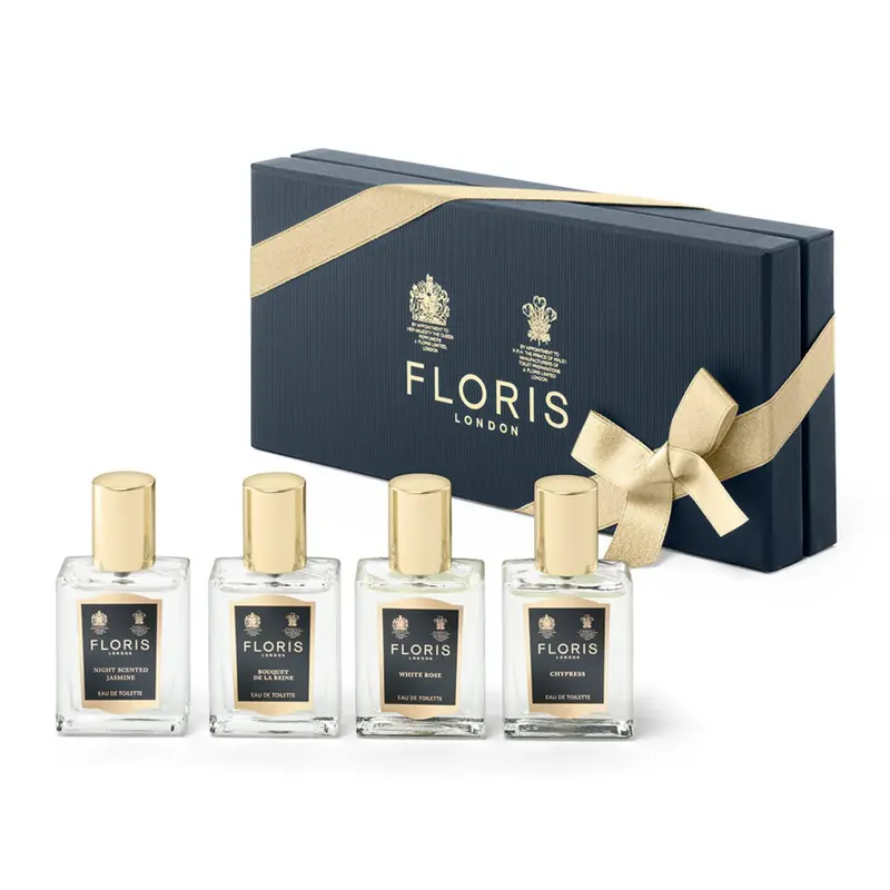 Set Floris Of London: Night Scented Jasmine Eau de Toilette da donna 15 ml + Bouquet De La Reine Eau de Toilette da donna 15 ...