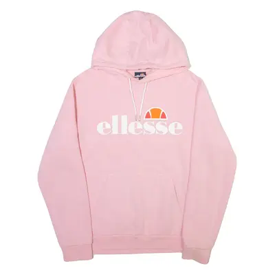 ELLESSE Womens Pink Hoodie UK 12