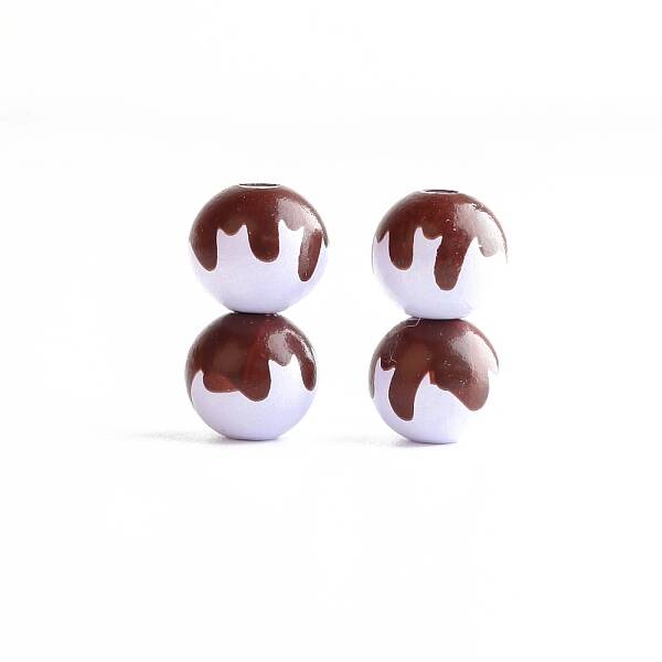 Printed Wood Beads