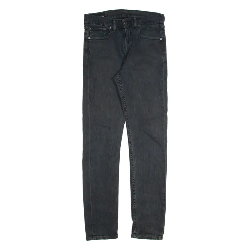 LEVI'S Mens Jeans Black Slim Tapered W31 L32