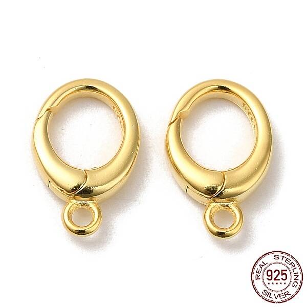 925 Sterling Silver Twister Clasp