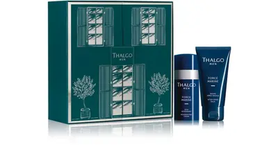 Thalgo Gift set for men: alcohol-free post-shave balm 75 ml + anti-wrinkle face regenerating cream 50 ml