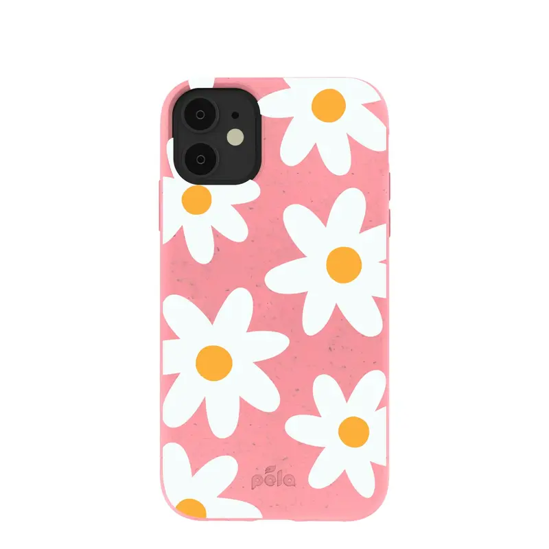 Bubblegum Pink Daisy iPhone 11 Case