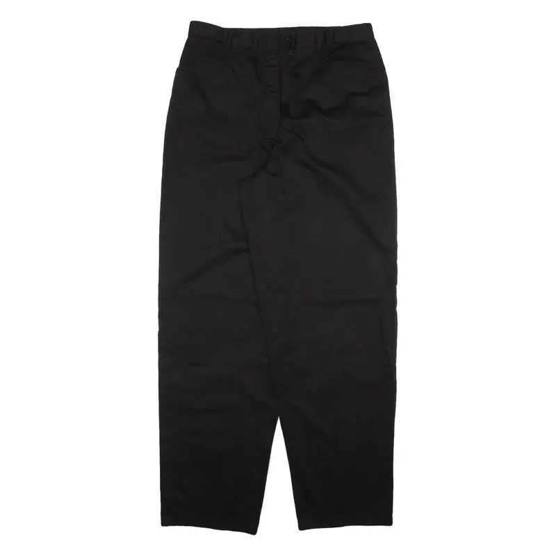 STYLE & CO Womens Trousers Black Relaxed Tapered W31 L30