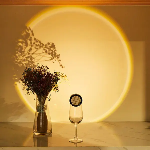 Led Lights Wireless Closet Kitchen Lights Under Furniture Battery Powered Sunset Nightlight Wall Lamp Bedroom Decoration Cabi...