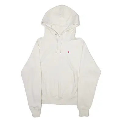 CHAMPION Mens Cream Hoodie XS