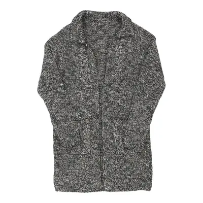 Unbranded Cardigan - Large Grey Wool Blend