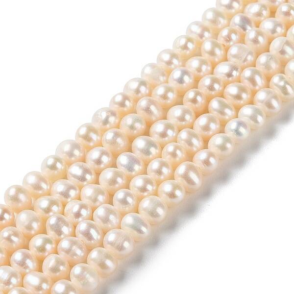 Natural Cultured Freshwater Pearl Beads Strands