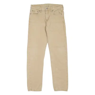 LEVI'S 510 Jeans Mens Beige Slim Skinny W30 L32