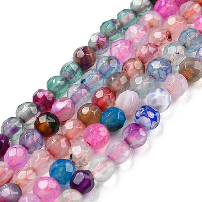 Natural Agate Beads Strands