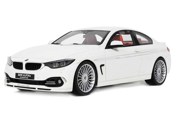 2014 BMW Alpina B4 Bi-Turbo White 1/18 Model Car by GT Spirit