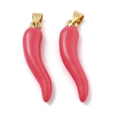 Brass Enamel Pendants