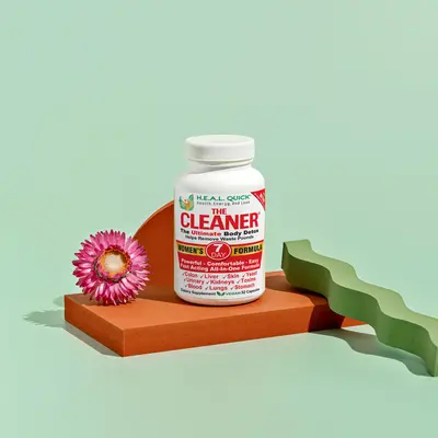 The Cleaner Detox 7 Day Women bloat relief everyday tummy gut detox natural supplement Energy Antioxidants Probiotics Fiber E...