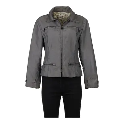Iceberg Jeans Polka Dot Jacket - Medium Grey Nylon Blend