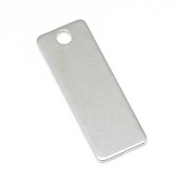 Tarnish Resistant 304 Stainless Steel Stamping Blank Tag Pendants